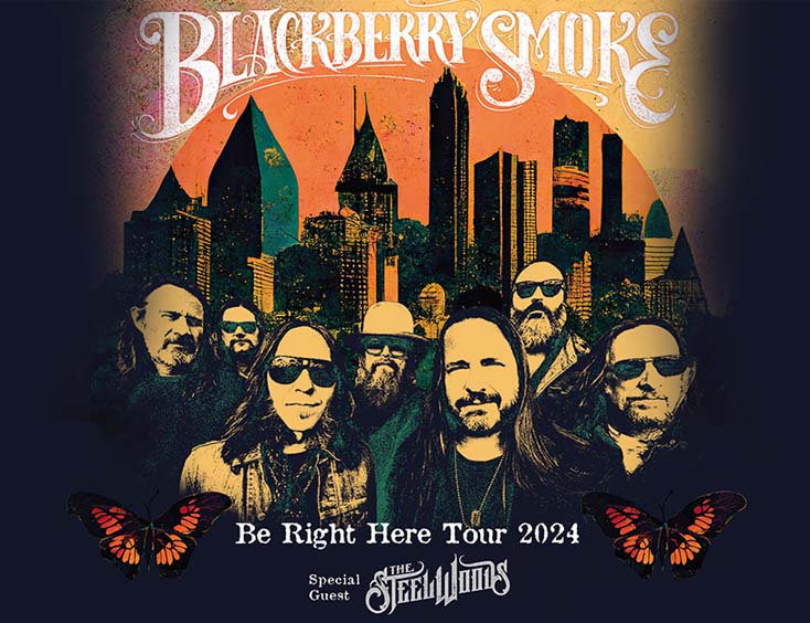 Blackberry Smoke Tickets Be Right Here Tour 2024