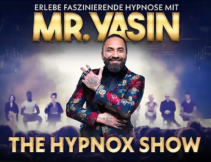 Mr. Yasin Tickets The Hypnox Show