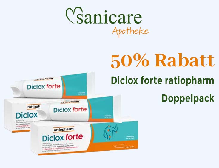 -50% | Diclox forte ratiopharm Doppelpack