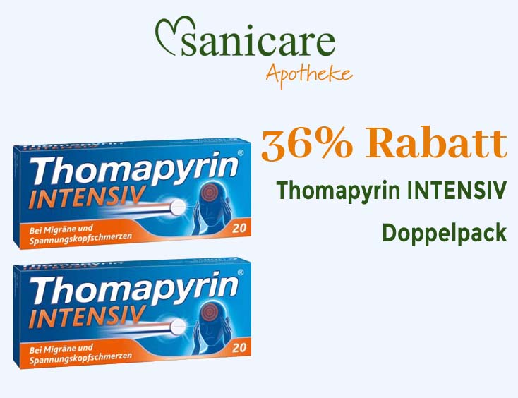 -36% | Thomapyrin INTENSIV Doppelpack