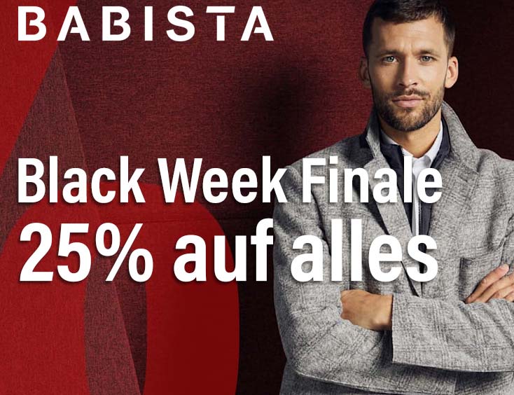 Black Week Finale (25% auf alles )