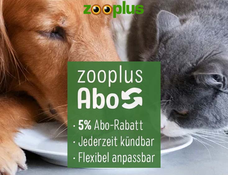 zooplus Abo - 5% Abo-Rabatt