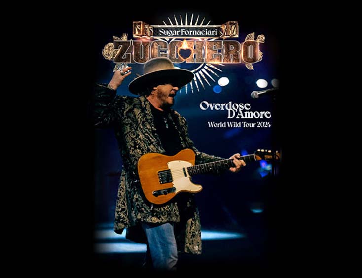 Zucchero Tickets Overdose D'Amore World Wild Tour 2024