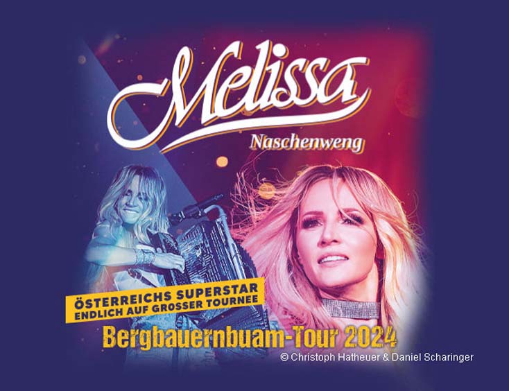 Melissa Naschenweng Tickets BERGBAUERNBUAM TOUR 2024
