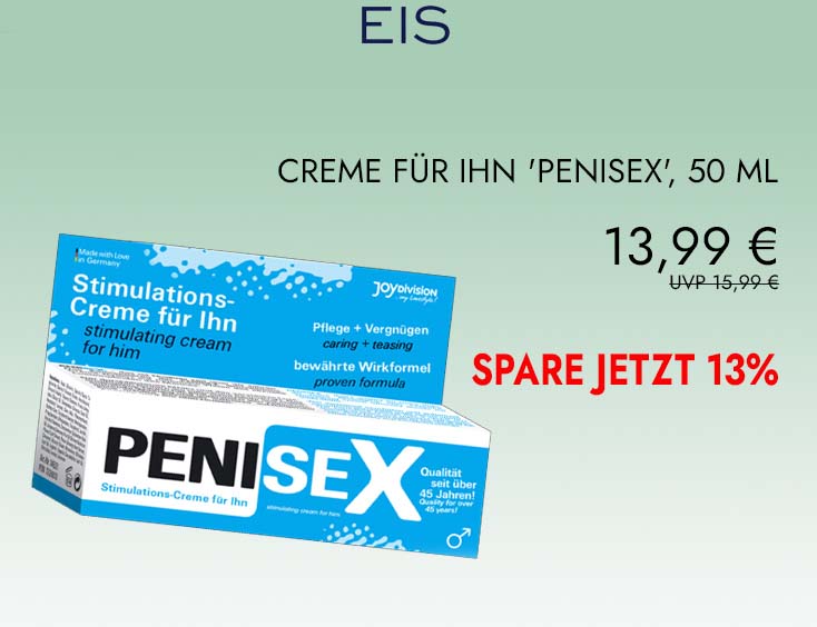 -13% | Potenzmittel - JOYDIVISION Creme für Ihn 'PeniseX'