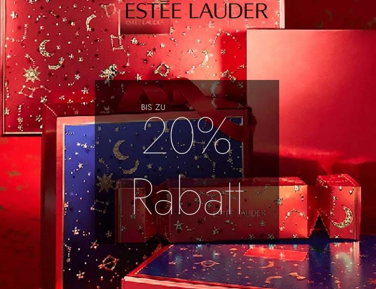 Bis zu 20% Rabatt bei Estée Lauder