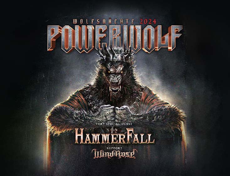 Powerwolf Tickets Wolfsnächte Tour 2024