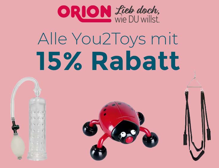 15% auf You2Toys von Orion