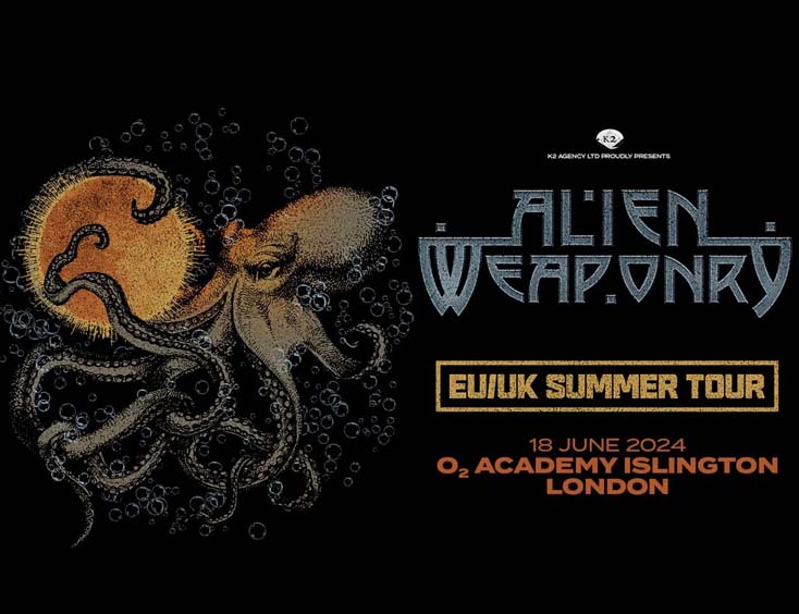 Alien Weaponry Tickets EU/UK Summer Tour