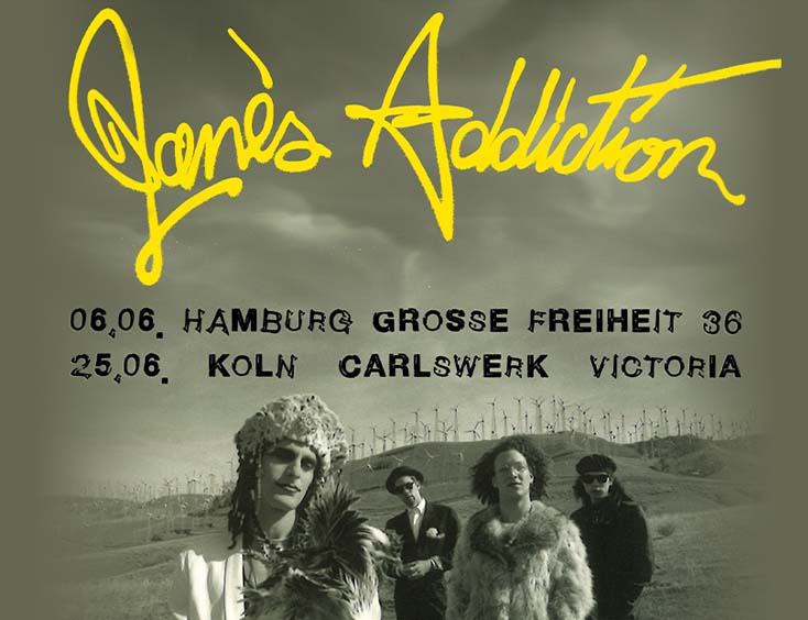 Jane's Addiction Tickets Europe 2024