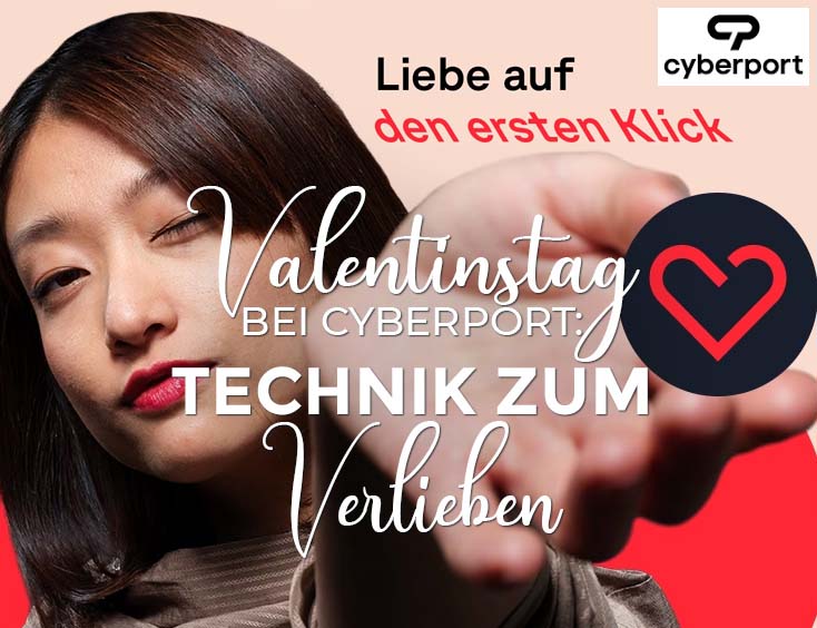 Valentinstag bei Cyberport: Technik zum Verlieben