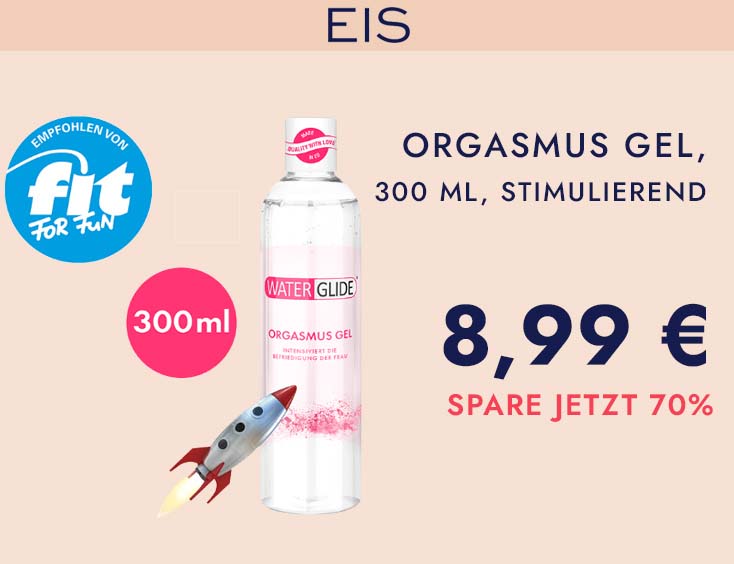 -70% | 300 ml 'Orgasmus Gel', stimulierend