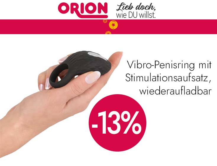 -13% | Vibro-Penisring mit Stimulationsaufsatz