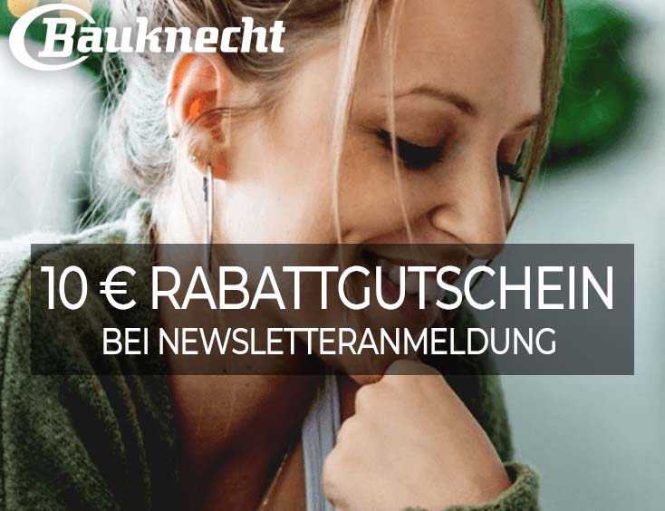 Newsletter 10€ Rabatt