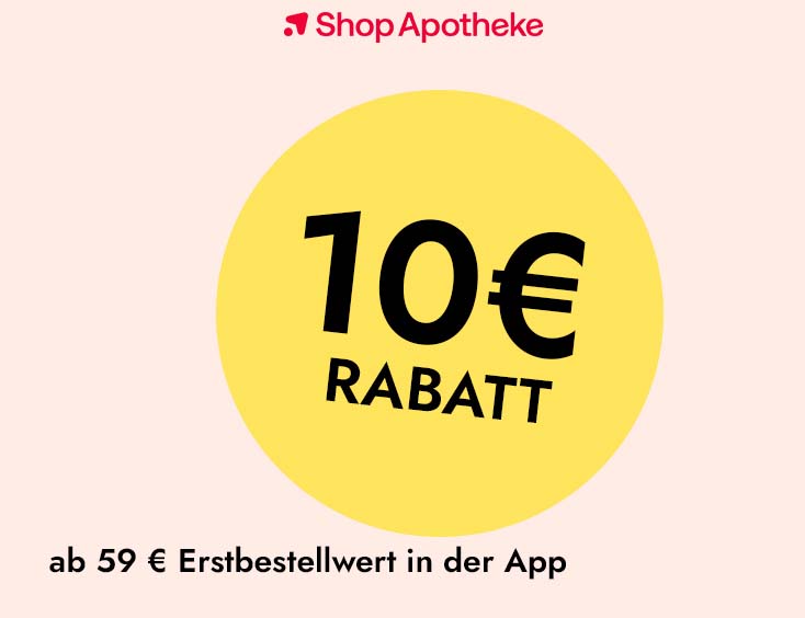 10 € Rabatt in der App Shop Apotheke