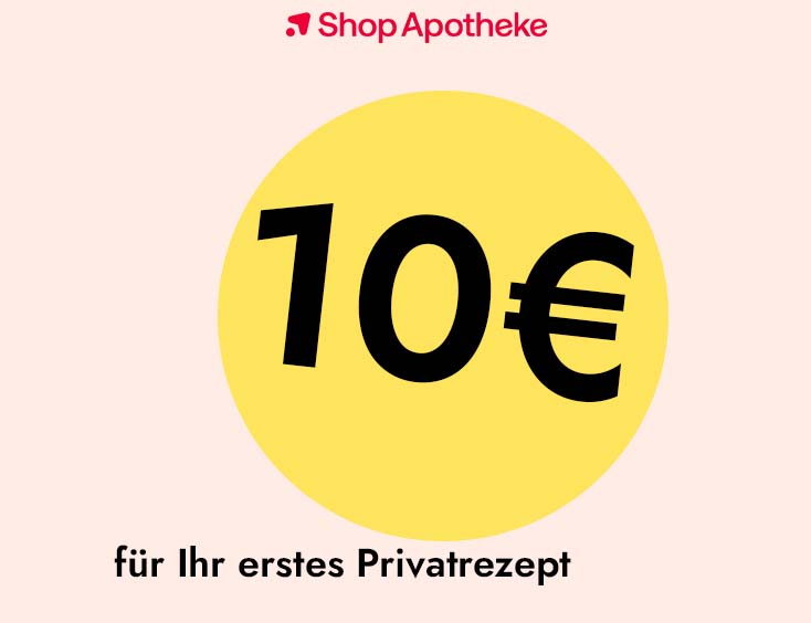 10 € für Ihr erstes Privatrezept