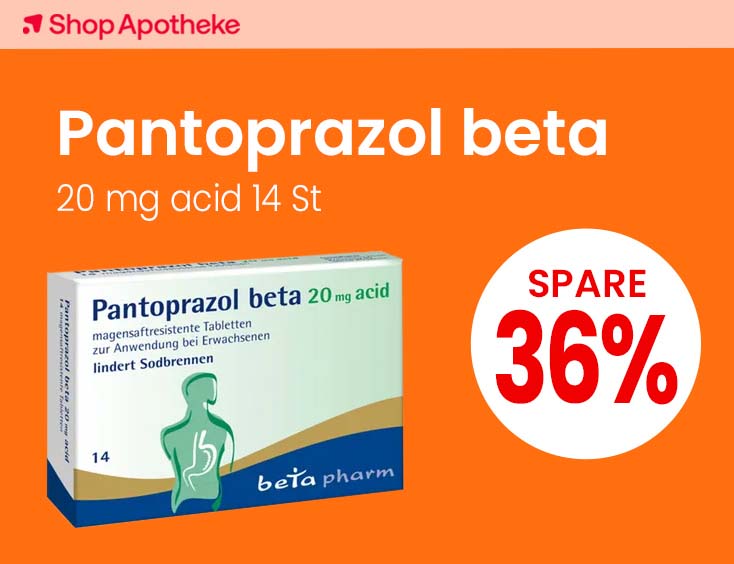 Pantoprazol beta 20 mg acid 14 St.