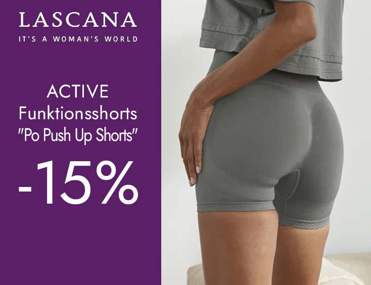 -15% | LASCANA Funktionsshorts "- Po Push Up Shorts"
