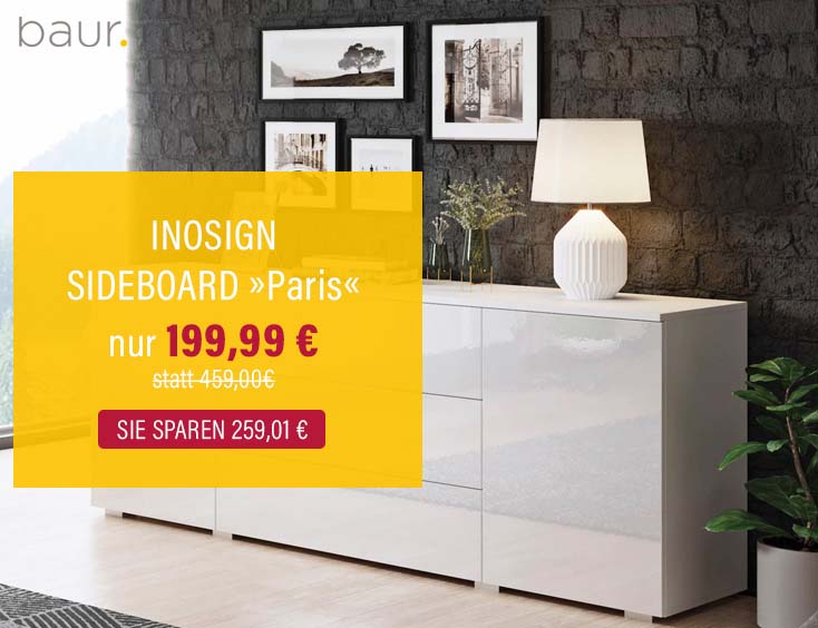 259€ sparen | INOSIGN Sideboard »PARIS«