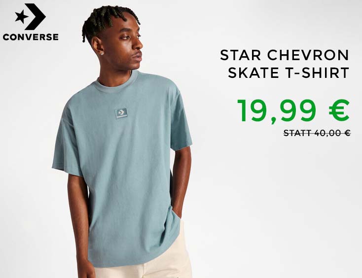 Converse Star Chevron Skate T-Shirt | PREIS-HAMMER
