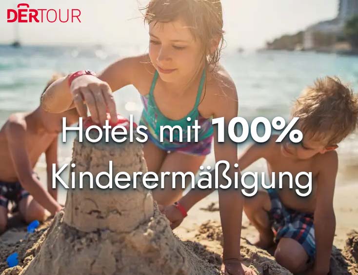 Hotels mit 100 % Kinderermäßigung