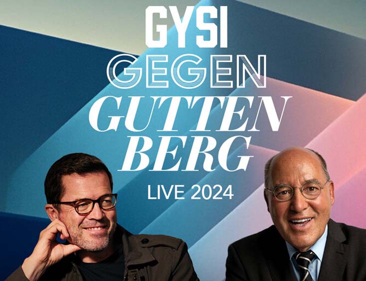 Gysi gegen Guttenberg Tickets LIVE 2024