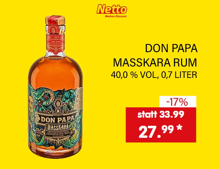 -17% | Don Papa Masskara Rum