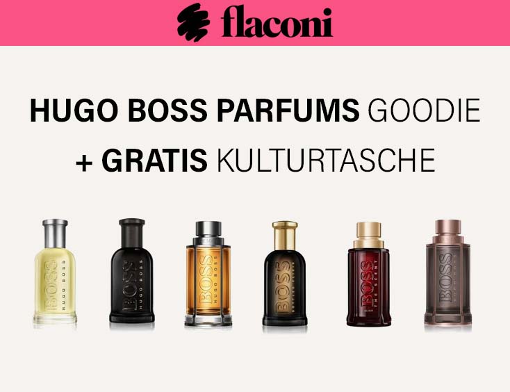 HUGO BOSS Parfums Goodie + GRATIS Kulturtasche