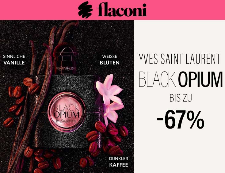 Yves Saint Laurent  Black Opium | bis zu 67€ RABATT