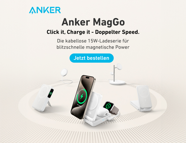 Anker MagGo | Doppelte Ladegeschwindigkeit!