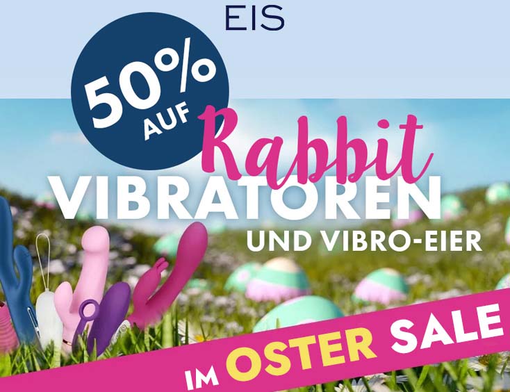-50% | "Rabbit-Vibratoren" und "Vibrator Eier"
