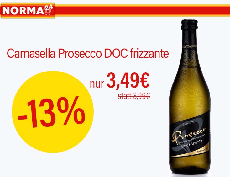 Camasella Prosecco DOC frizzante | -19%