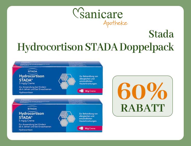 Hydrocortison STADA Doppelpack | 60% PREISVORTEIL