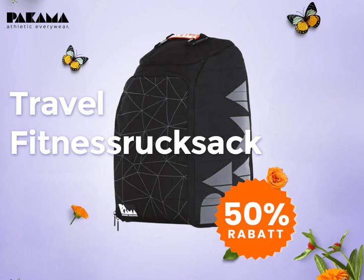 -50% | Travel Fitnessrucksack