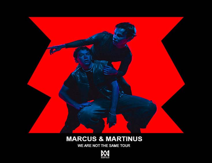 Marcus & Martinus Tickets "We are not the same“ Tour