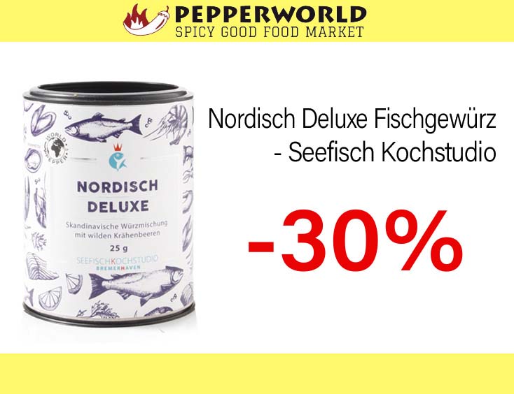 -30% | Nordisch Deluxe Fischgewürz - Seefisch Kochstudio