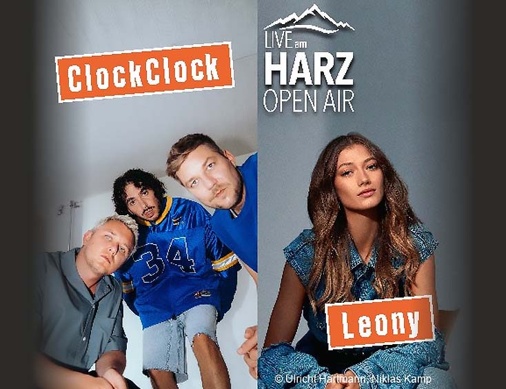 Live am Harz Open Air Tickets 2024 - Leony & Clockclock