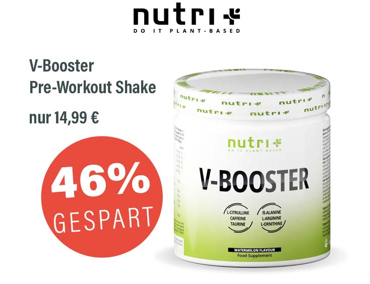 V-Booster – Pre-Workout Shake