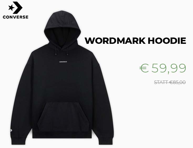 SALE% | CONVERSE Wordmark Hoodie