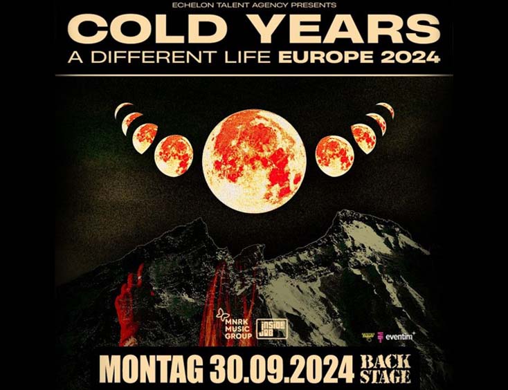 Cold Years Tickets A Different Life Tour 2024