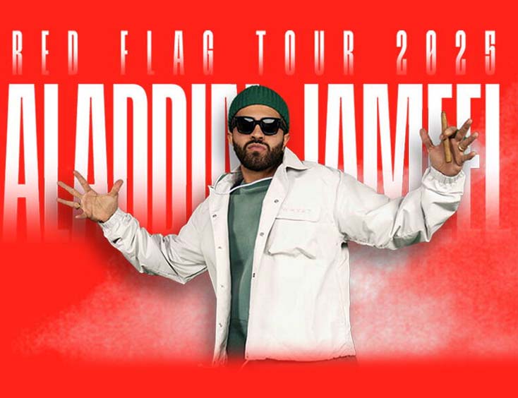 Aladdin Jameel Tickets RED FLAG TOUR 2025