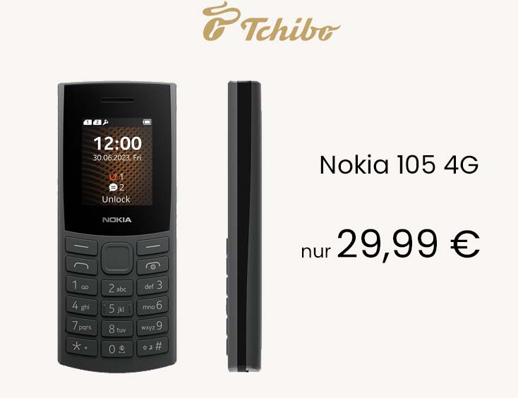 Nokia 105 4G für 29,99€