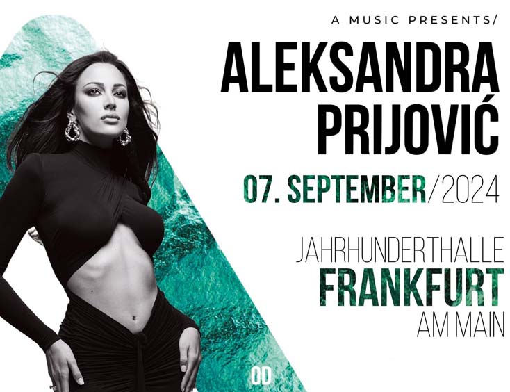 Aleksandra Prijovic Tickets Tour 2024