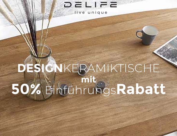 Design-Keramiktische mit 50% Einführungs-Rabatt