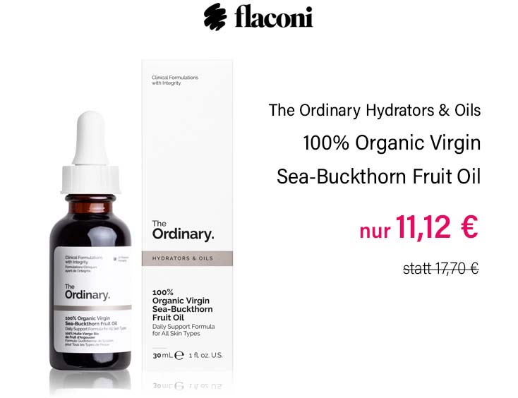 Hydrators & Oils 100% Organic Virgin Sea-Buckthorn Fruit Oil