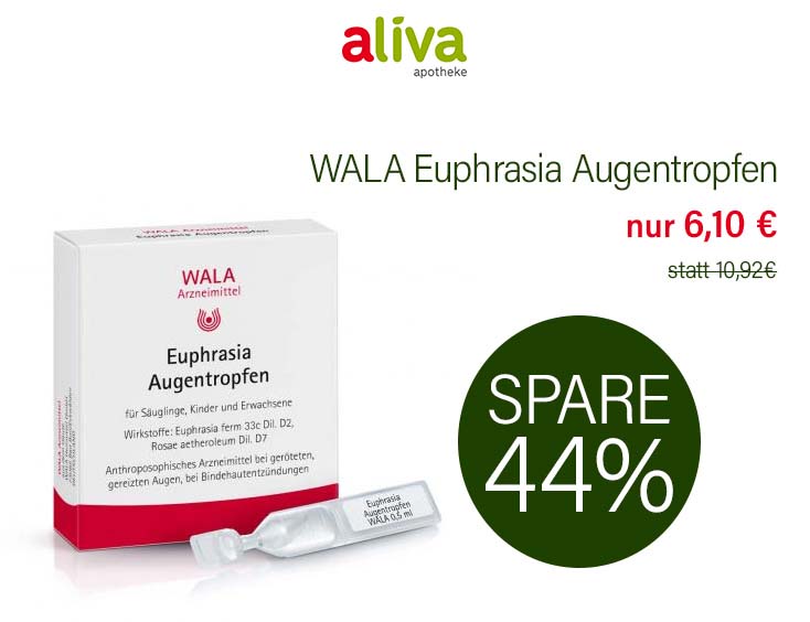 WALA Euphrasia Augentropfen | -44%