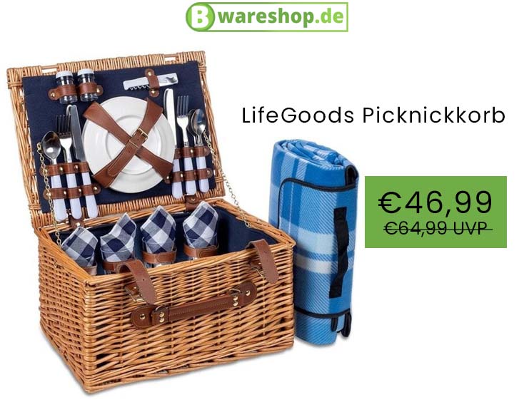 -27% | LifeGoods Picknickkorb