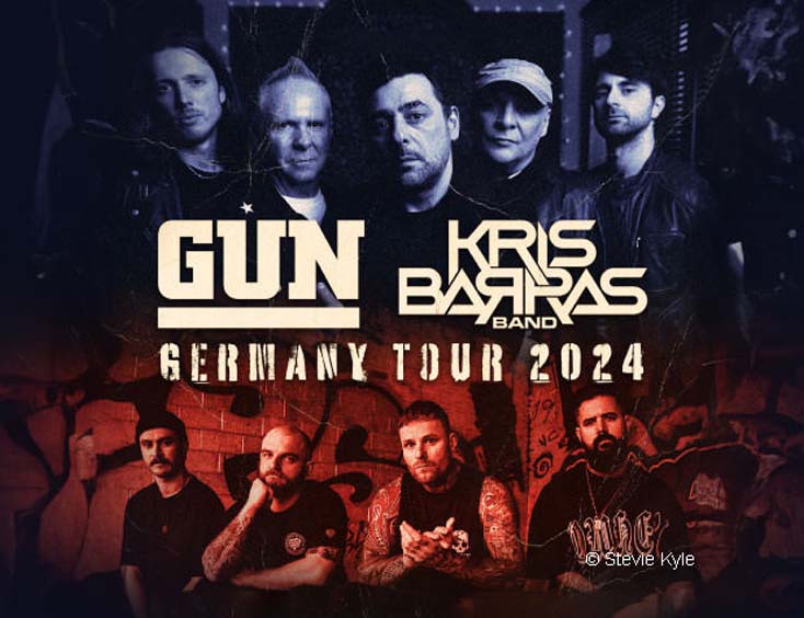Kris Barras Band Tickets Germany Tour 2024