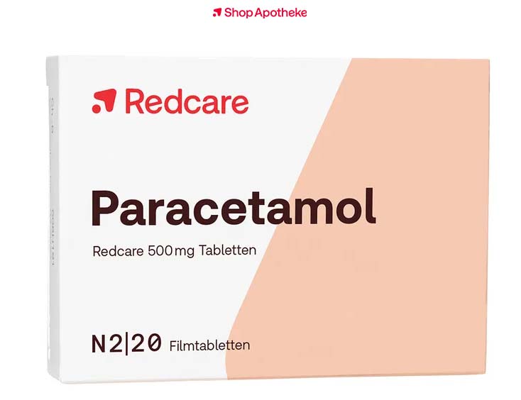 -52% | Paracetamol Redcare 500 mg gegen Schmerzen