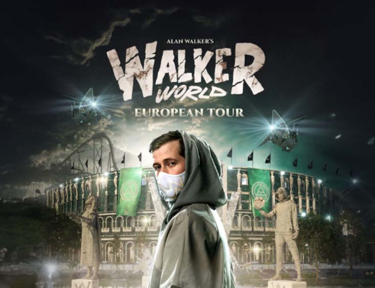 Alan Walker Tickets The Walkerworld Tour - Europe